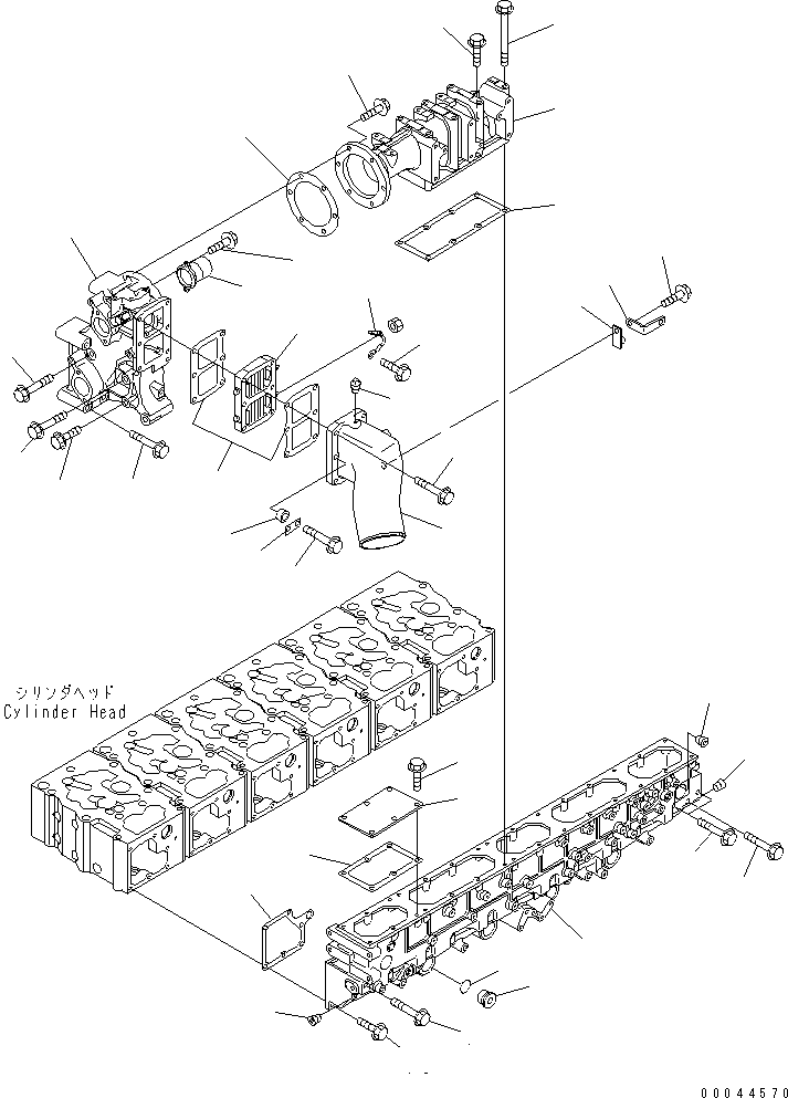 CONNECTOR,AIR INTAKE 6245-11-4430 KOMATSU
