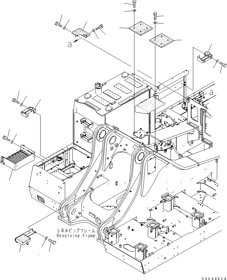 Подножка 21N-54-42430 KOMATSU