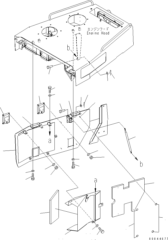 Cover Assembly, R.H. 17M-862-5481 KOMATSU