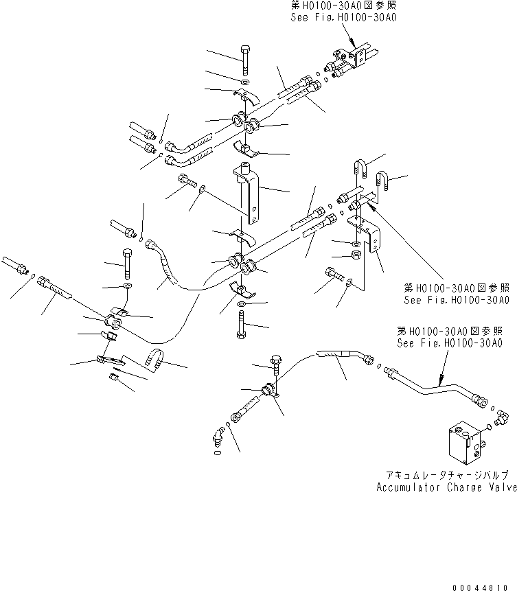 Шланг с торцевым уплотнением 02766-00409 KOMATSU