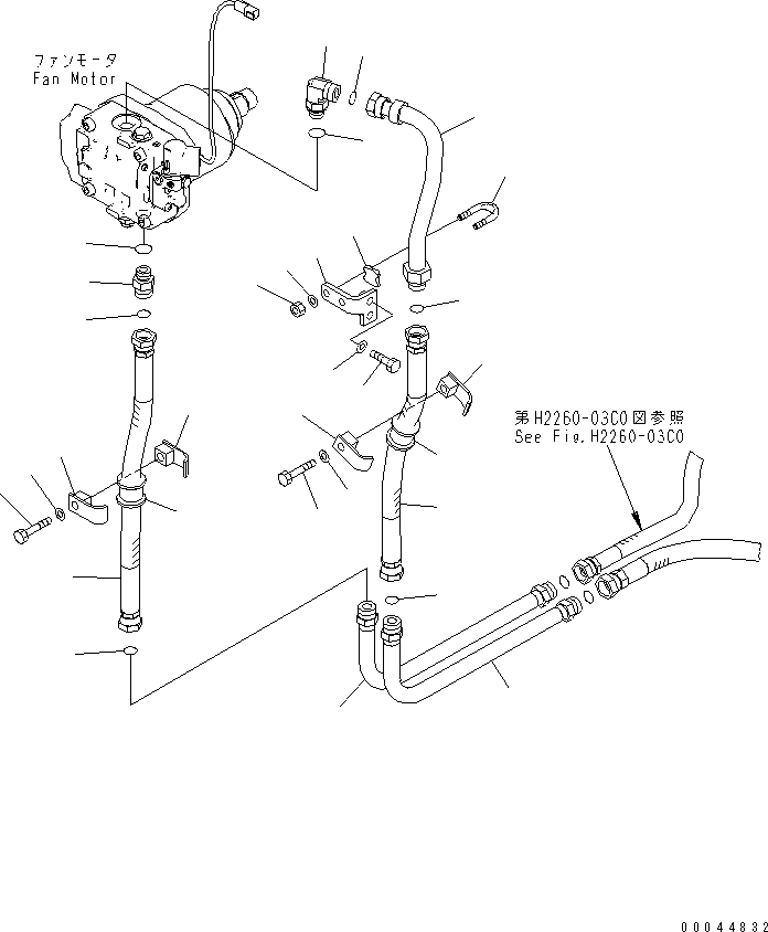 Шланг 02765-00605 KOMATSU