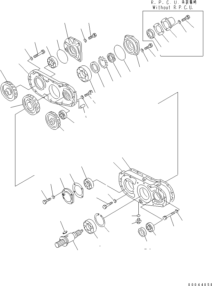 Пружинная шайба 01658-16823 KOMATSU