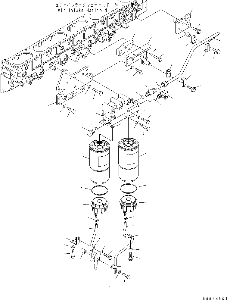 Трубка 07270-40810 KOMATSU