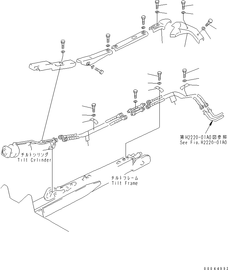 Крышка 154-71-31440 KOMATSU