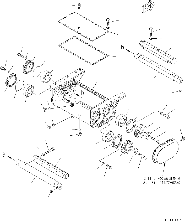 Корпус 8295-72-2115 KOMATSU