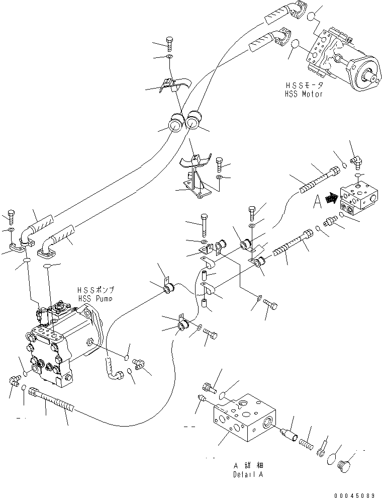 Корпус 17M-49-45110 KOMATSU