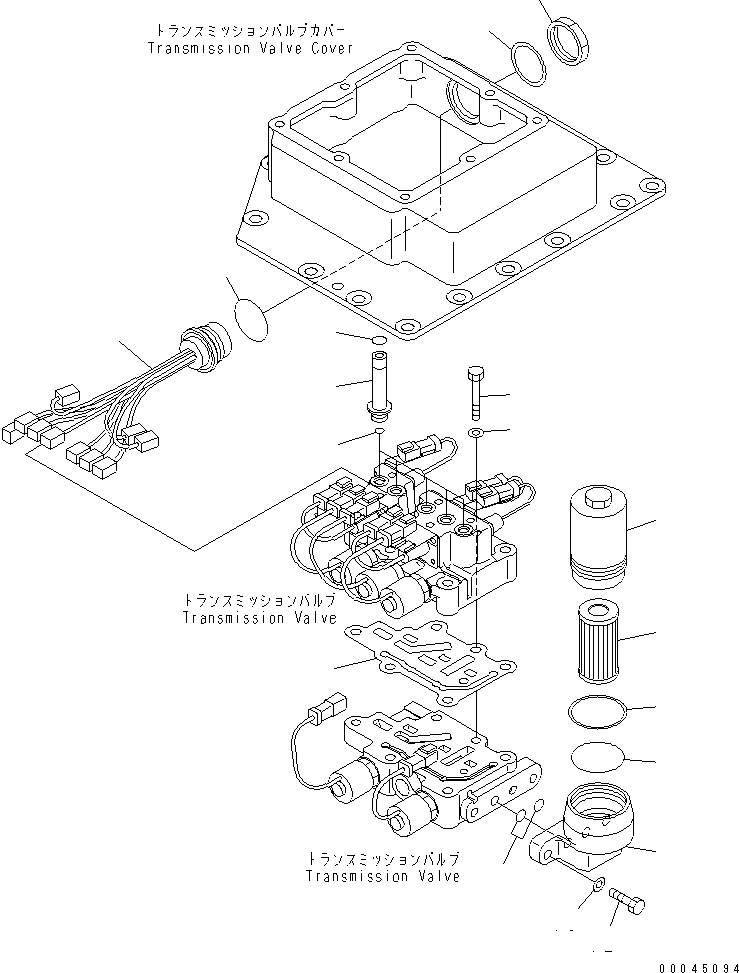 Коробка передач в сборе 17M-15-51100 KOMATSU