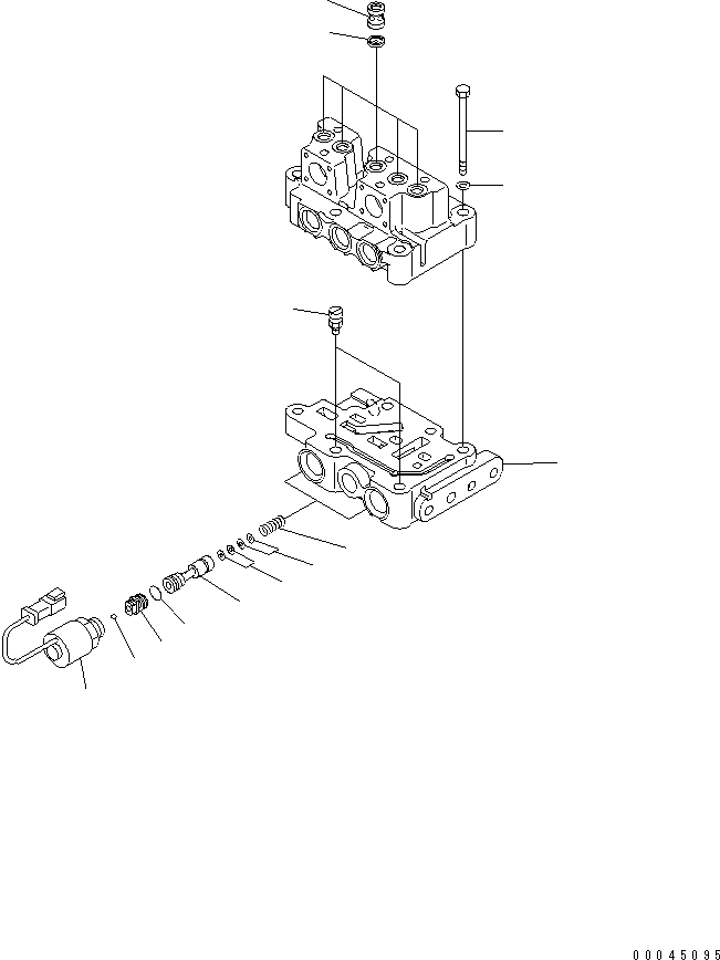 Коробка передач в сборе 17M-15-51101 KOMATSU