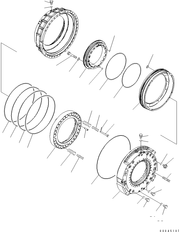 Brake Assembly 569-22-80201 KOMATSU