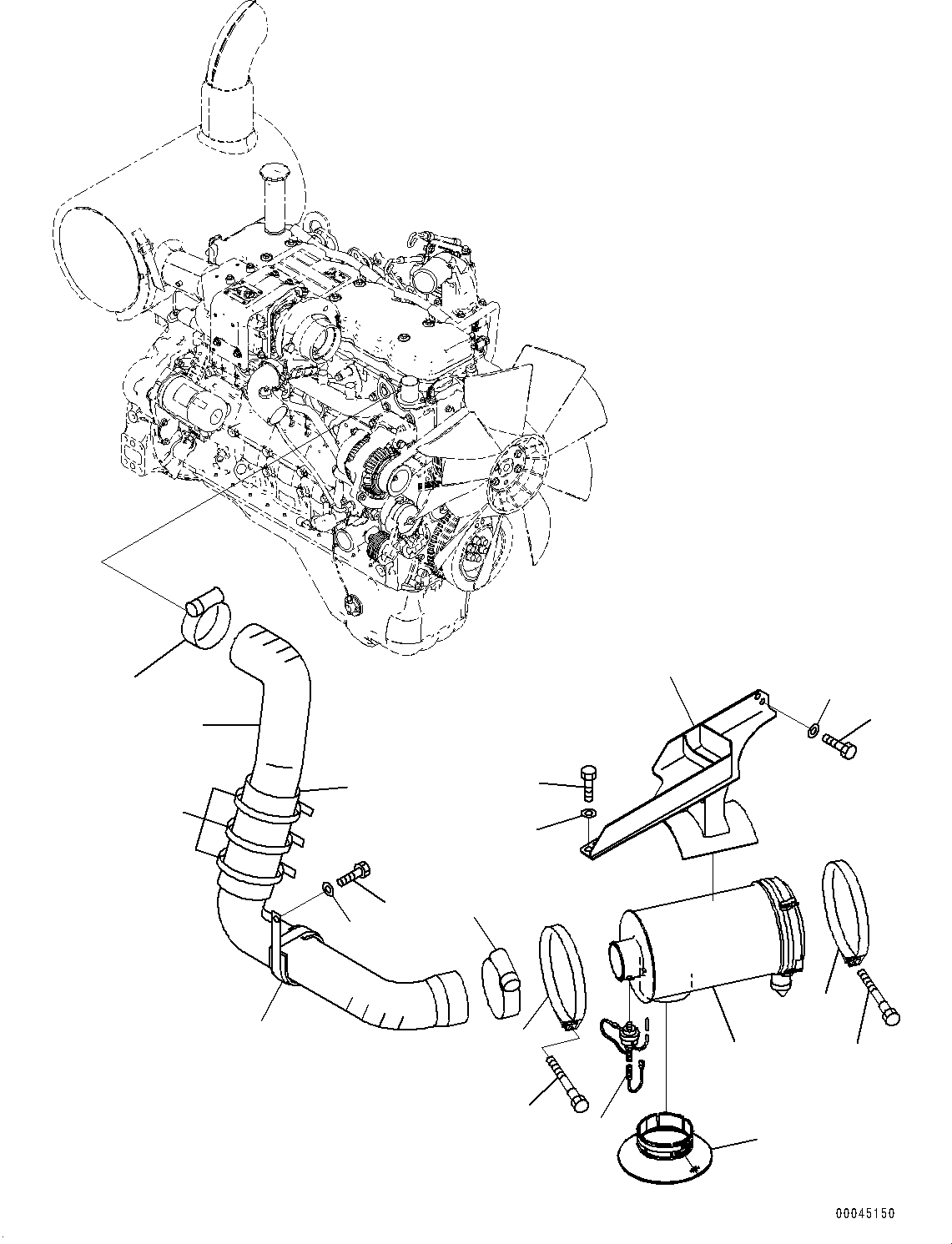 Air Cleaner 6754-81-7100 KOMATSU