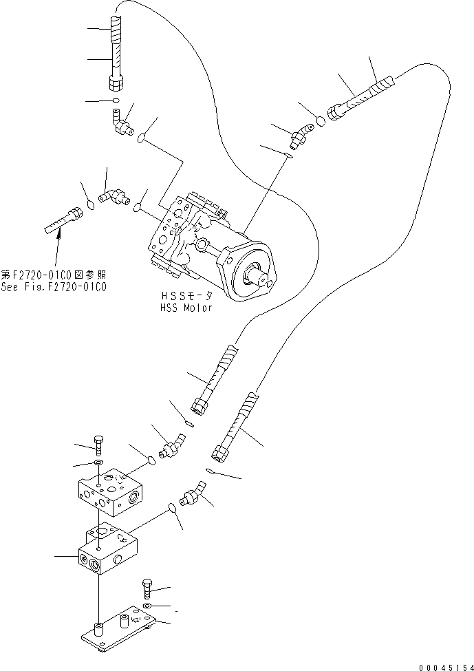 Шланг 17M-49-42151 KOMATSU
