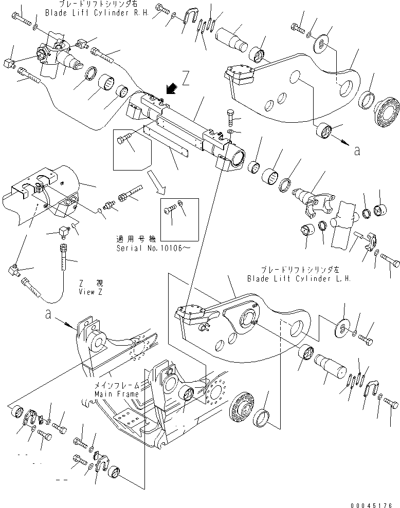 Болт 01010-83680 KOMATSU