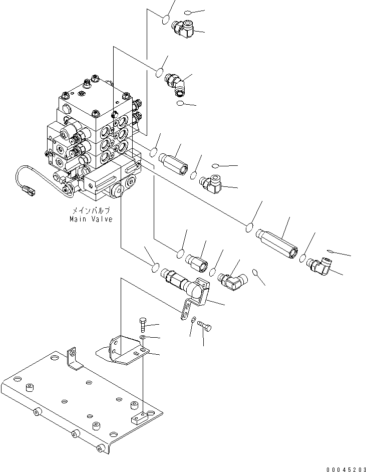 Угольник 423-877-4230 KOMATSU
