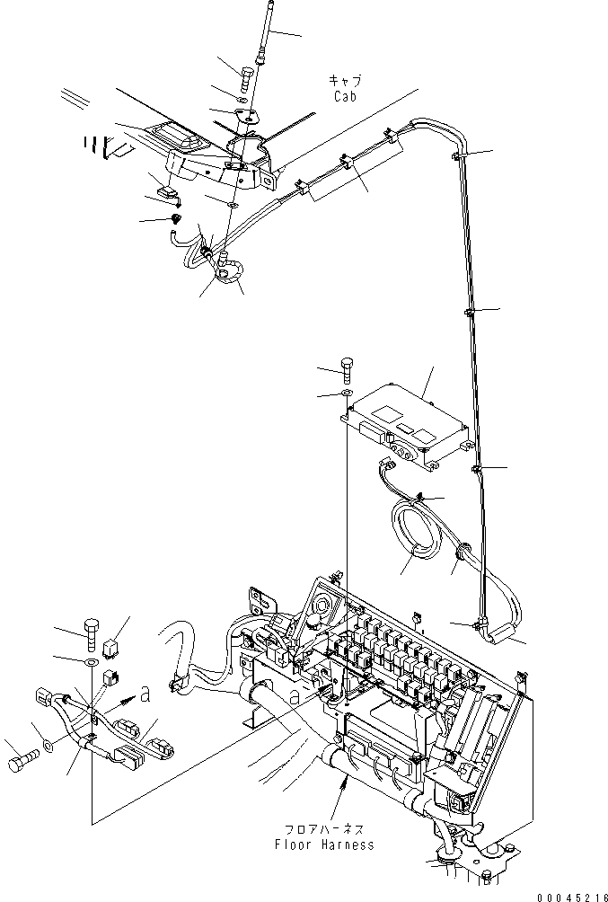 Кабель 8A13-10-2230 KOMATSU