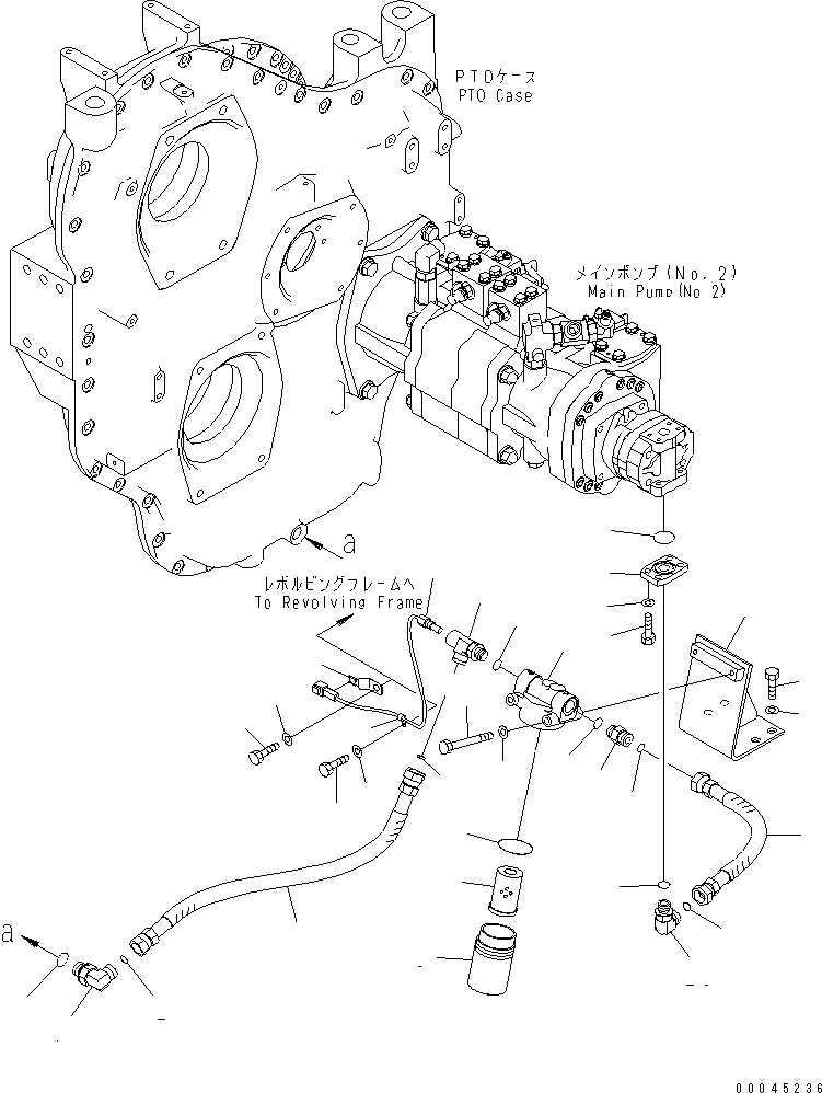 Шланг 02771-00504 KOMATSU