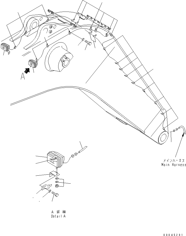 Жгут проводов 21N-06-33221 KOMATSU