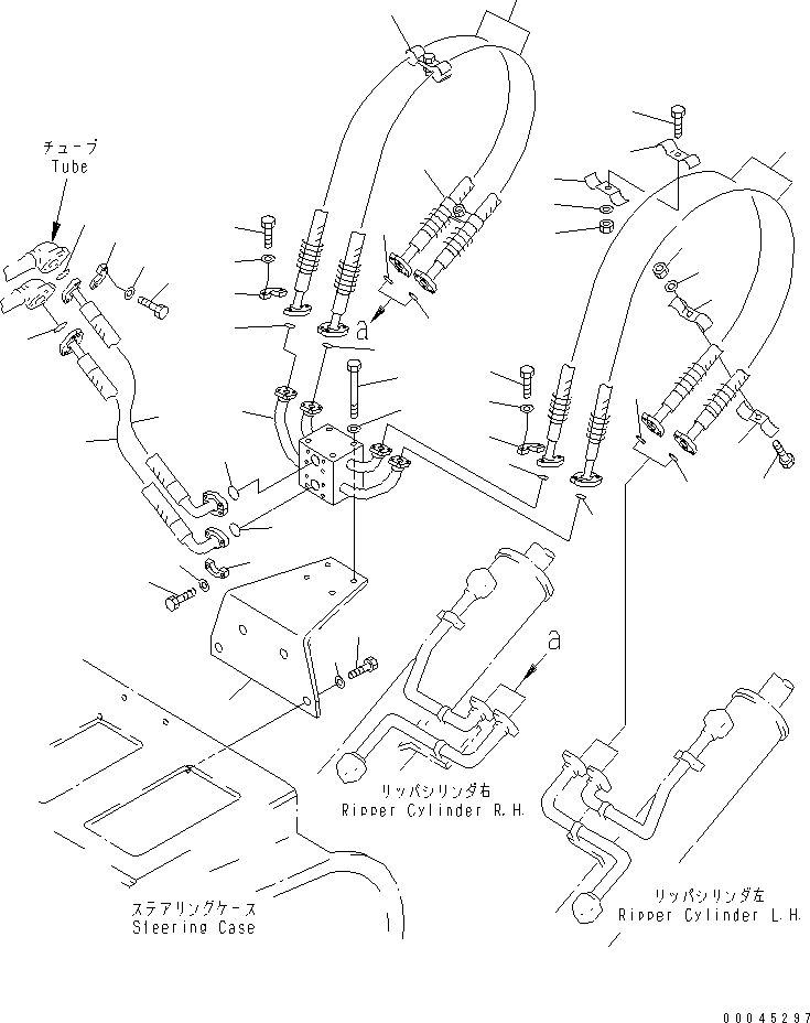 Шланг 07124-01007 KOMATSU