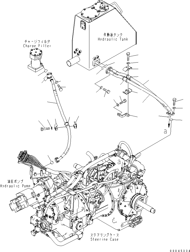 Шланг 17M-49-43181 KOMATSU