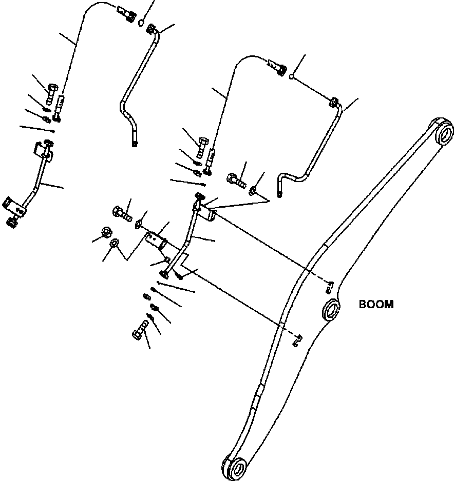 Шланг фланцевого типа 07089-00614 KOMATSU
