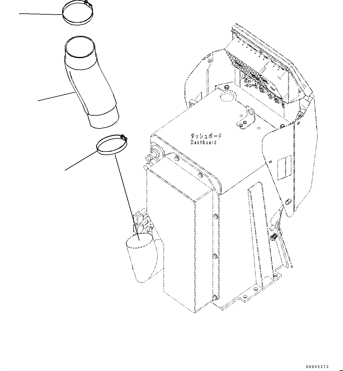 Шланг 17M-911-6140 KOMATSU
