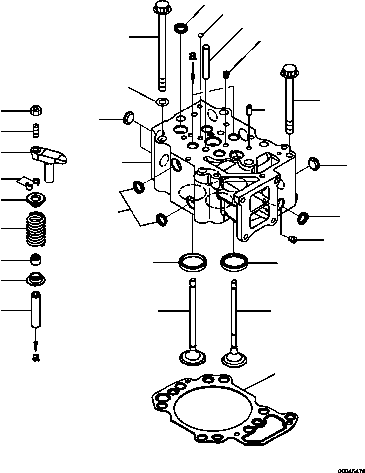 Уплотнение 6252-41-4570 KOMATSU