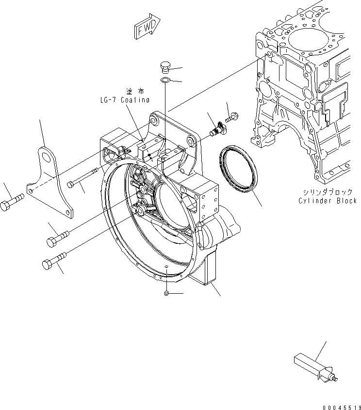 Sensor, Position 6261-81-2902 KOMATSU