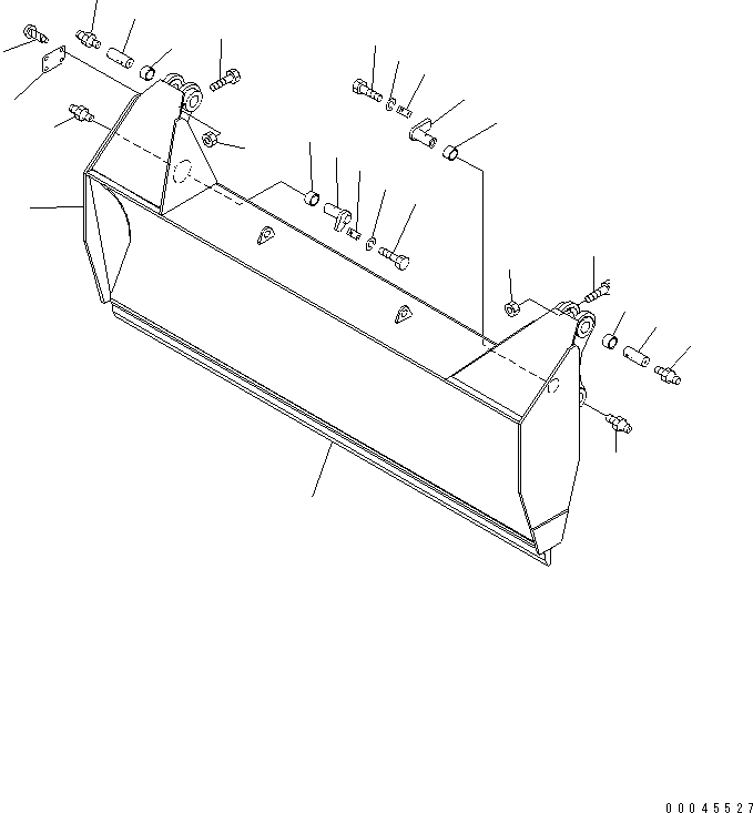 EDGE (WELDED) 134-Y16-1A10 KOMATSU