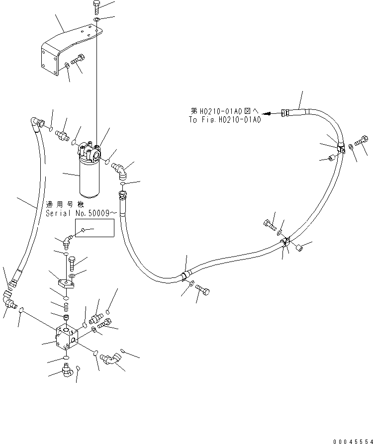 Клапан в сборе 209-60-41331 KOMATSU