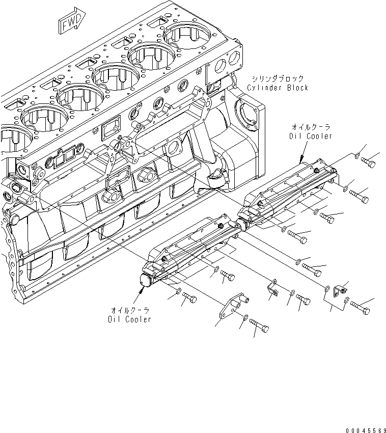 Кронштейн 6245-81-5430 KOMATSU