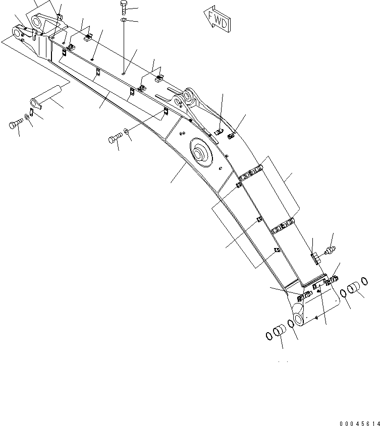 Стрела 207-70-77152 KOMATSU