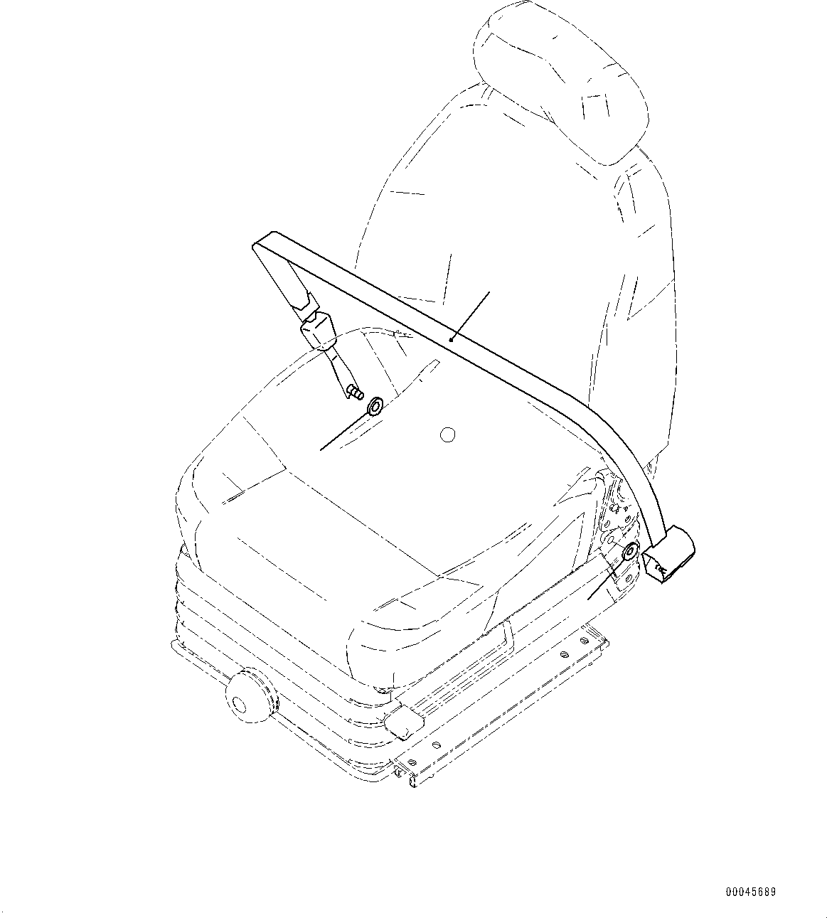 BELT KIT 20Y-57-D1910 KOMATSU