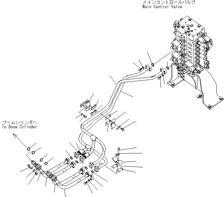 Хомут 2A5-62-11580 KOMATSU