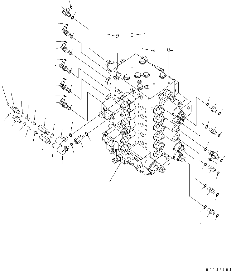 Клапан в сборе (\0\723-46-23101) KOMATSU