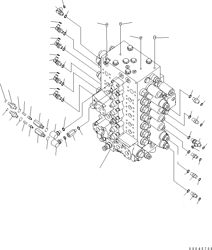 Клапан в сборе (\0\723-47-23101) KOMATSU