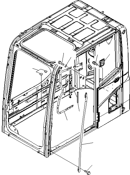 Эмблема Komatsu 09693-00400 KOMATSU