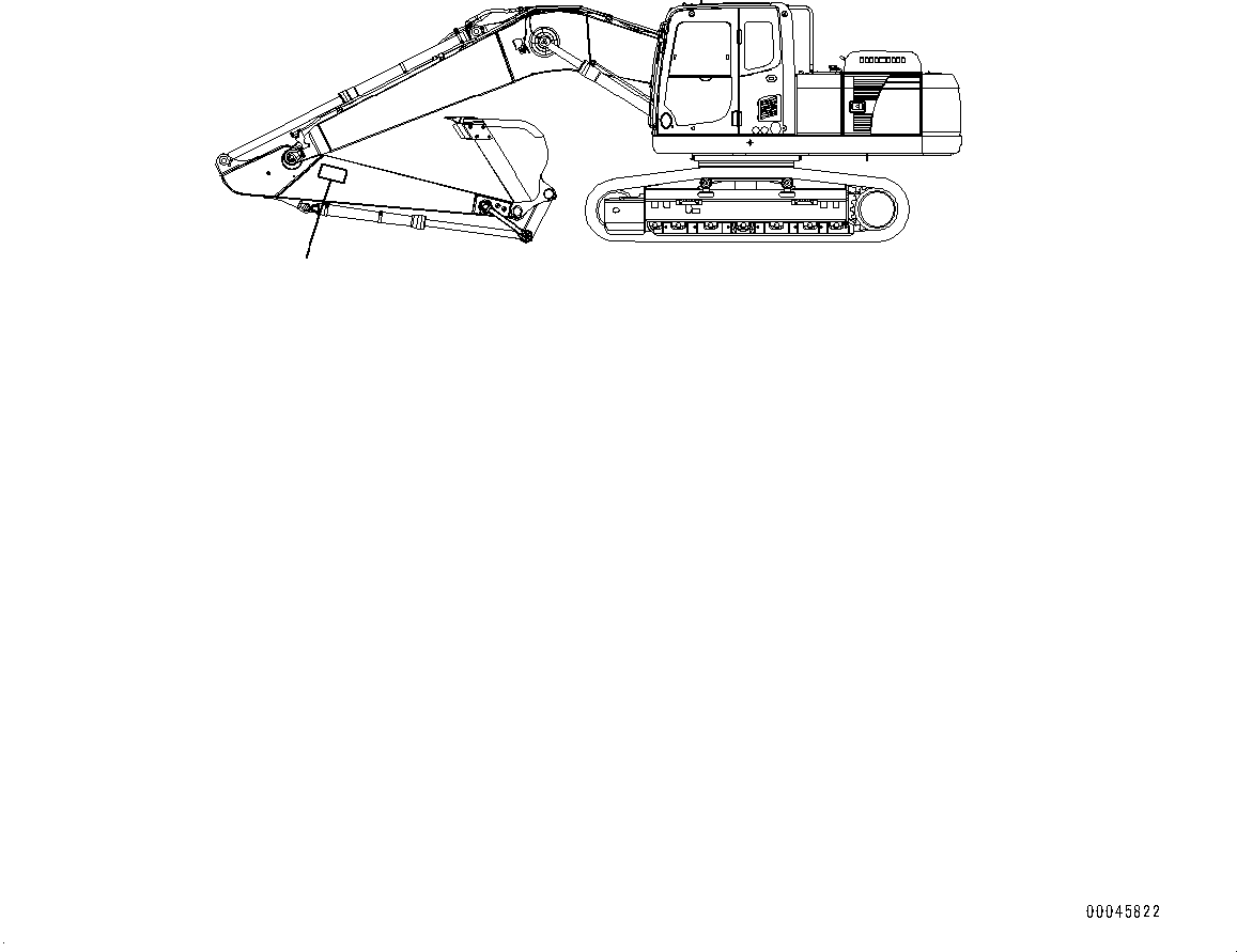 HYBRID LOGO MERK 205-00-D1140 KOMATSU