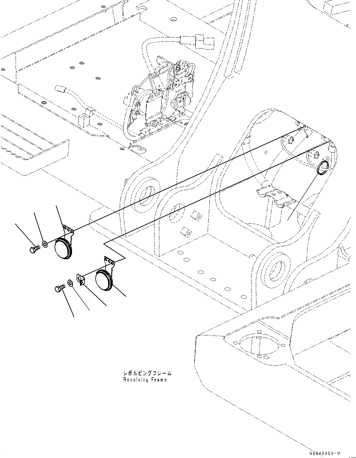 Звуковой сигнал \0\08160-72401 KOMATSU