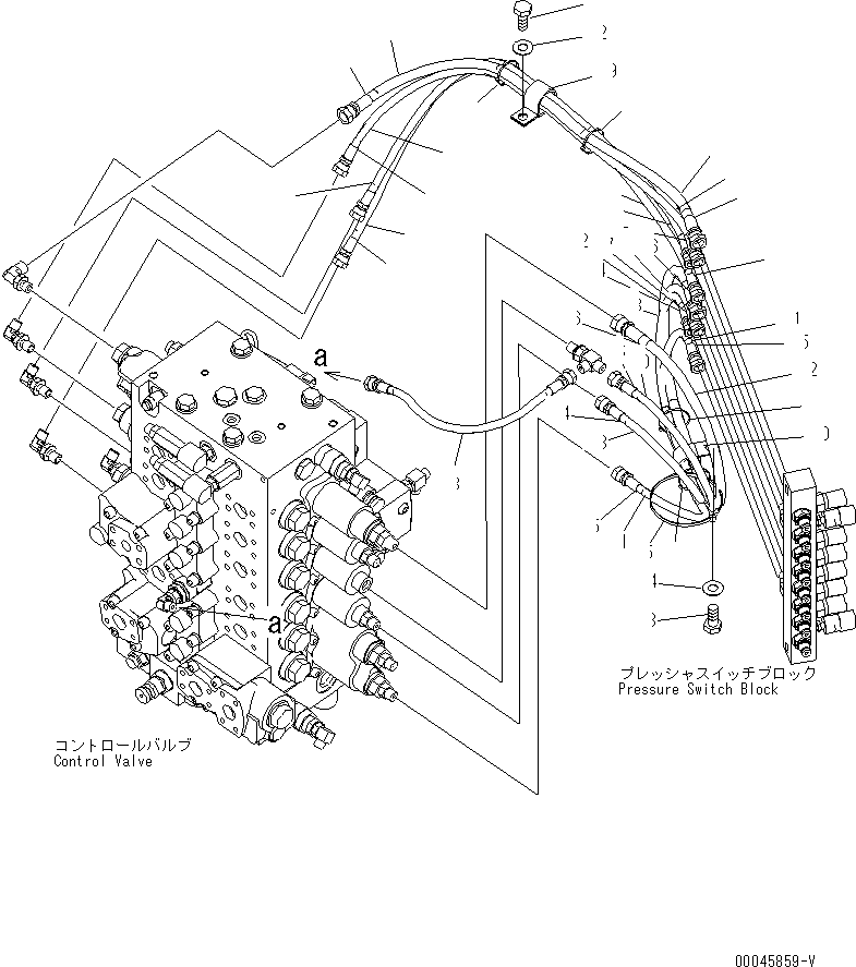 Шланг 02774-00311 KOMATSU