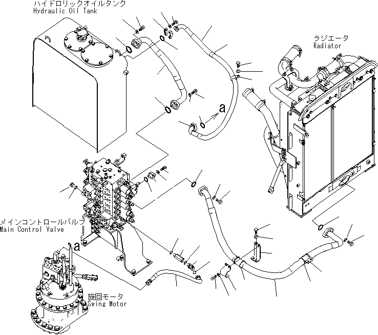 Фланец 20Y-62-53160 KOMATSU