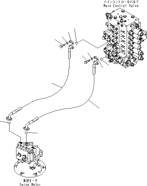 Шланг 206-62-21111 KOMATSU