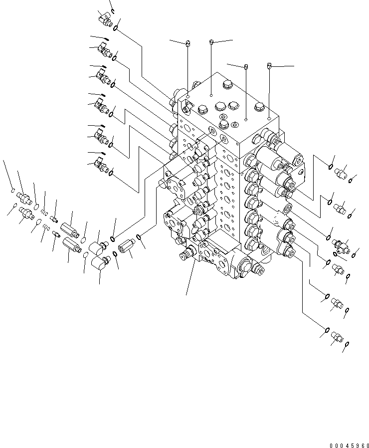 Клапан в сборе (\0\723-47-23201) KOMATSU