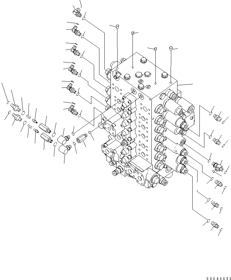 Клапан в сборе (\0\723-47-23300) KOMATSU