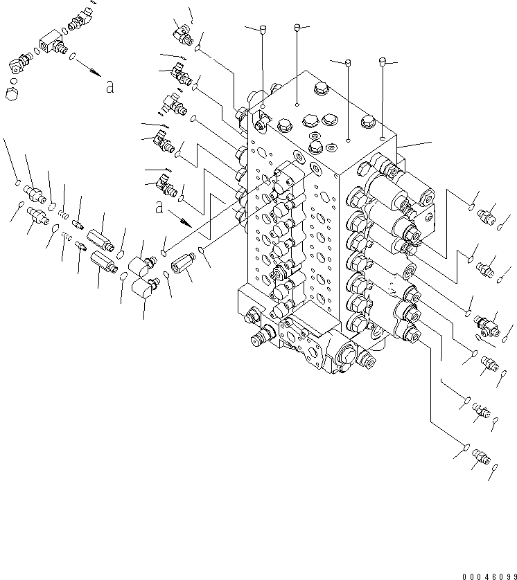 Клапан в сборе (\0\723-47-24300) KOMATSU