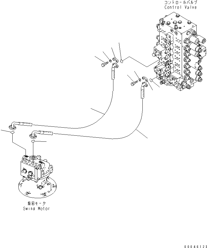 HOSE¤ 557MM 206-62-A3510 KOMATSU