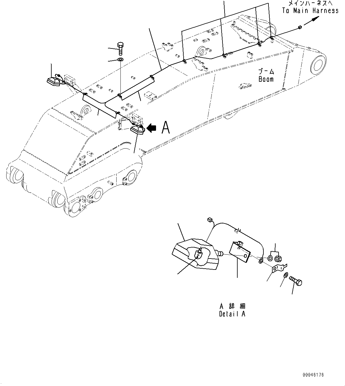 Жгут проводов 21N-06-33720 KOMATSU