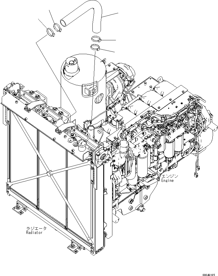 Шланг 195-03-64241 KOMATSU