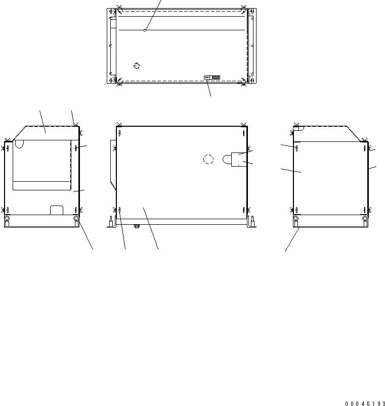 Гайка 01541-21050 KOMATSU