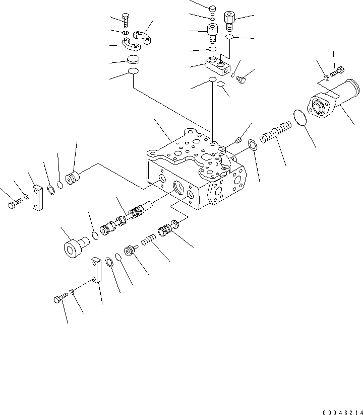 Клапан в сборе 702-21-01502 KOMATSU