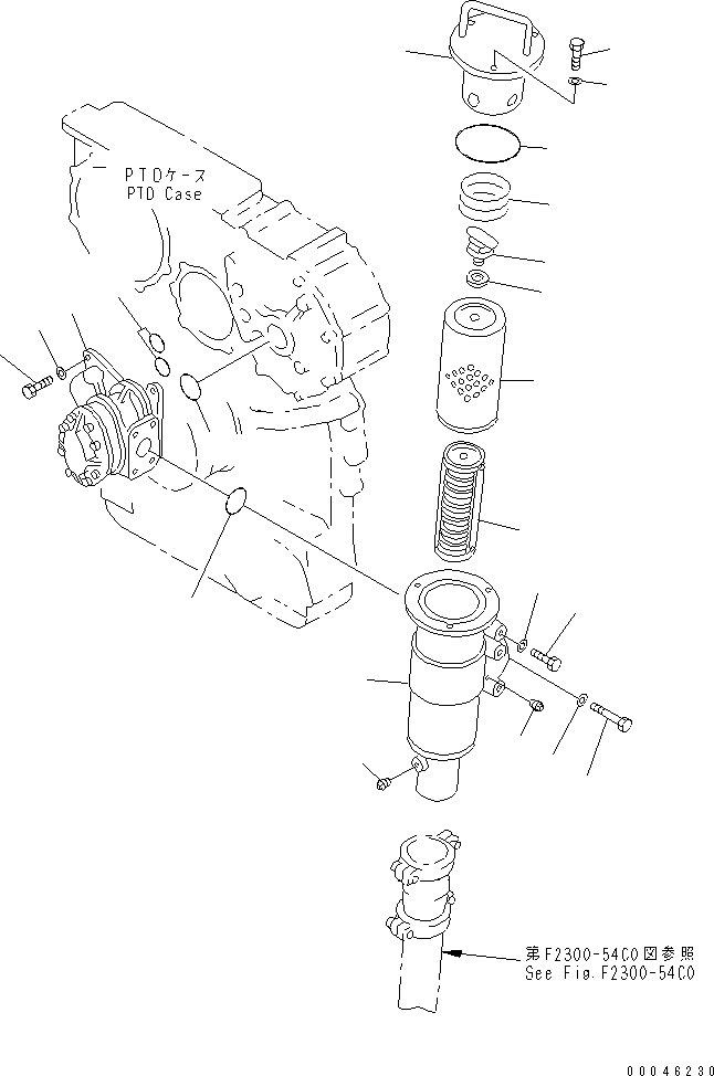 Корпус 195-49-35112 KOMATSU