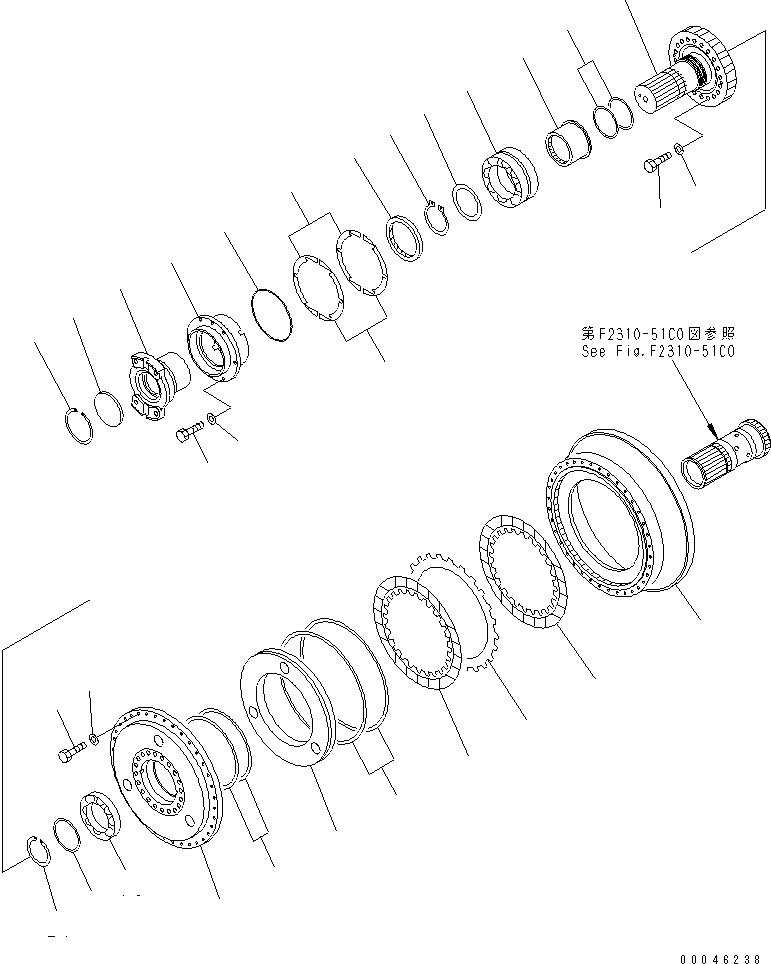 Стопорное кольцо 04071-00120 KOMATSU